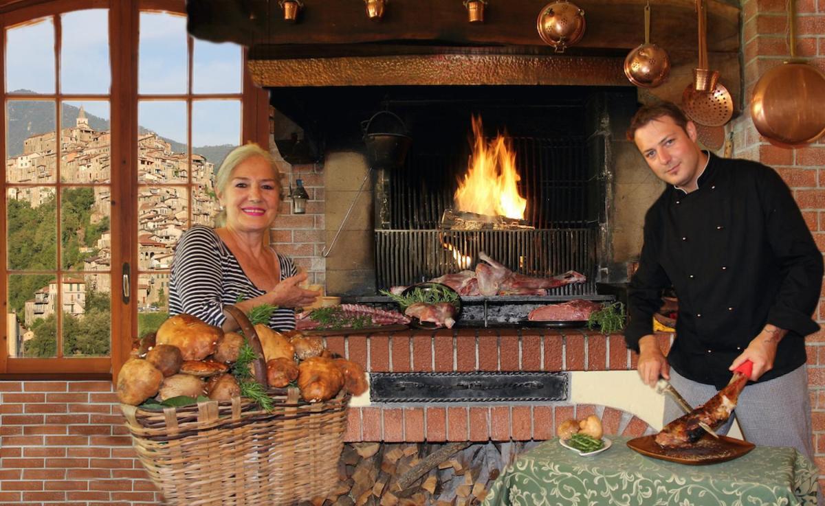 La Favorita Apricale B&B & Ristorante Ngoại thất bức ảnh